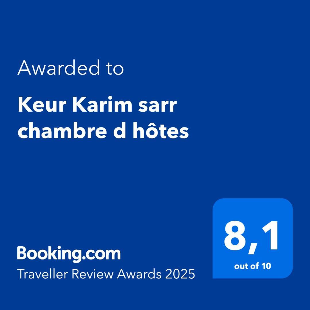 Keur Karim Sarr Chambre D Hotes Apartment Мбур Екстериор снимка